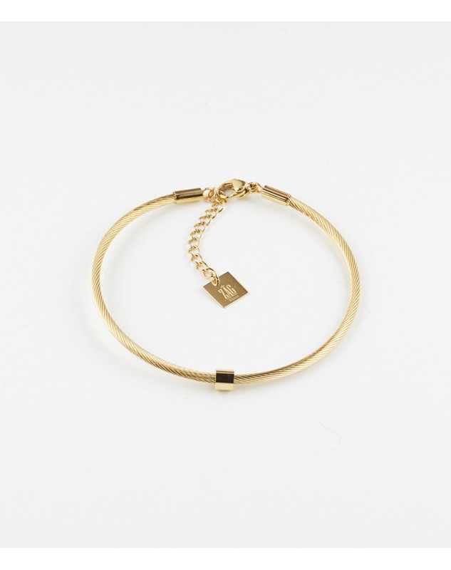 Bracelet Zag Ming acier