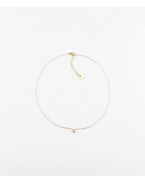 Collier Zag Apollo acier doré