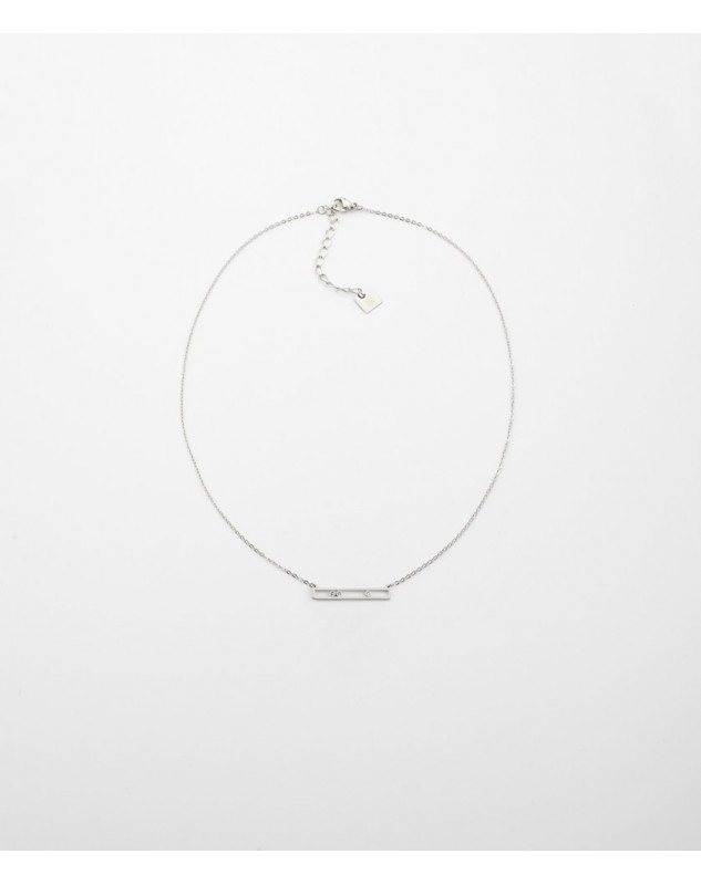 Collier Zag Trinity acier doré