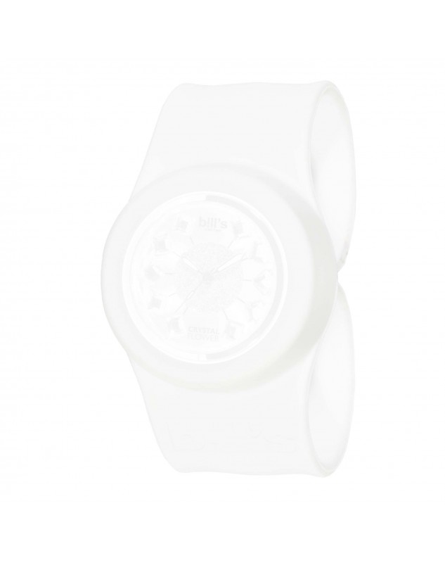 CLASSIC Bracelet Montre Uni Blanc Bill's Watches
