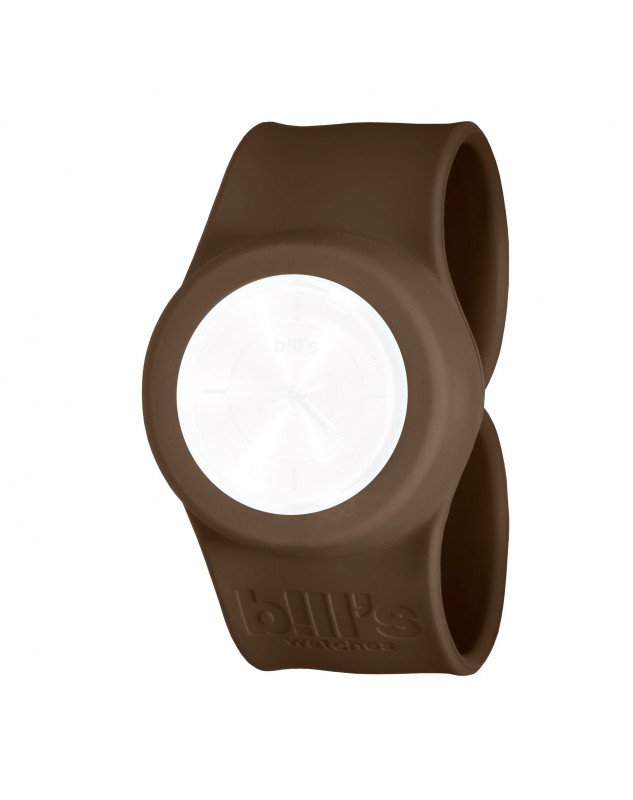 CLASSIC Bracelet Montre Uni Chocolat Bill's Watches