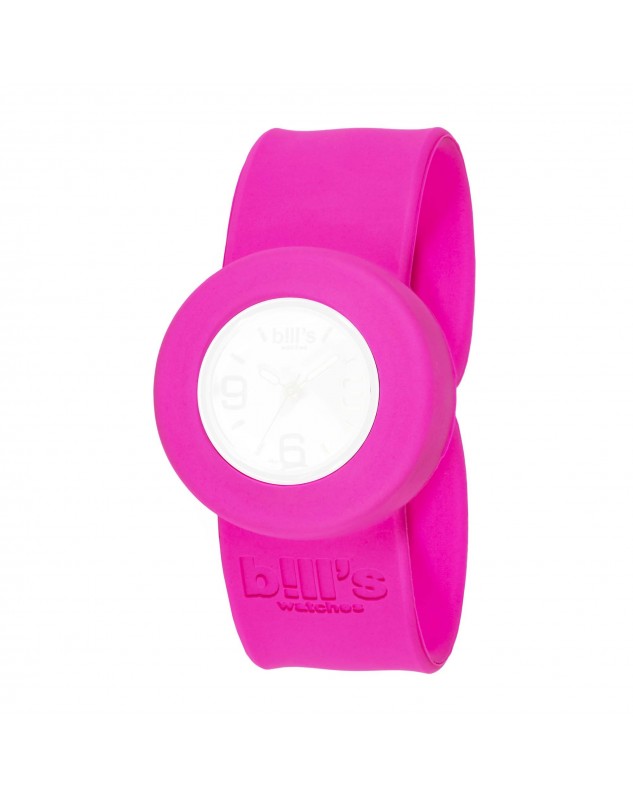 MINI Bracelet Montre uni Rose Electrique Bill's Watches