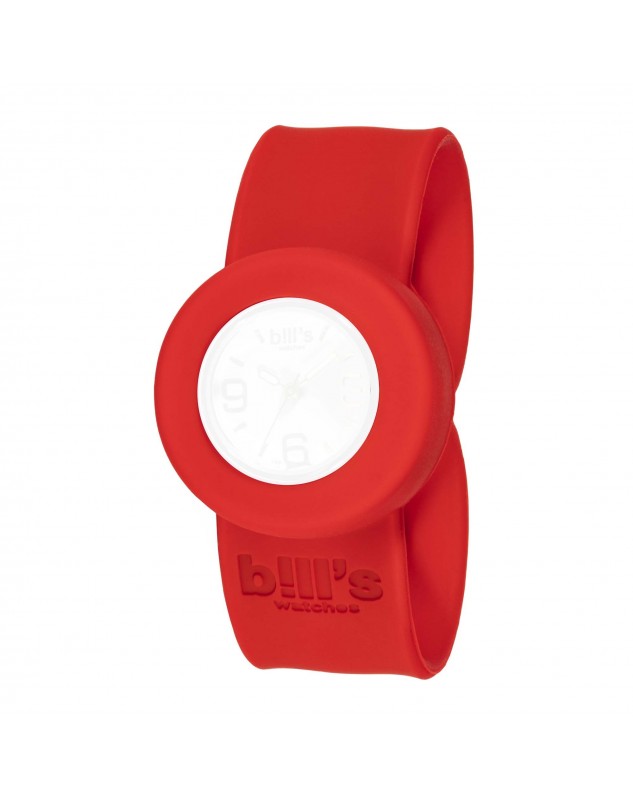 MINI Bracelet Montre Uni Rouge Bill's Watches