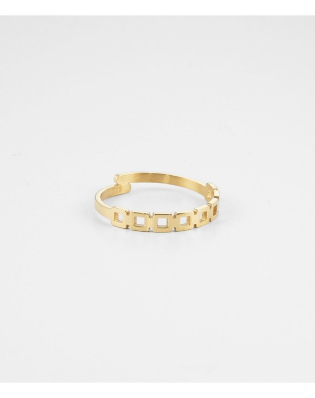 Bague Zag Chelsa acier