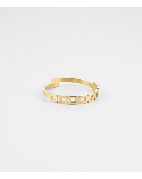 Bague Zag Chelsa acier