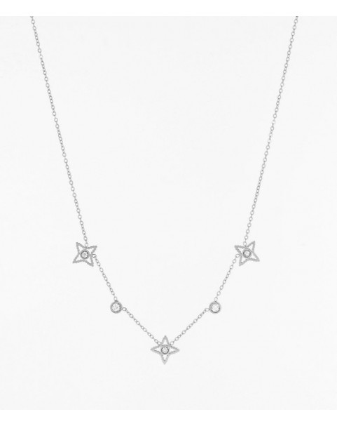 Collier Zag Manhattan acier