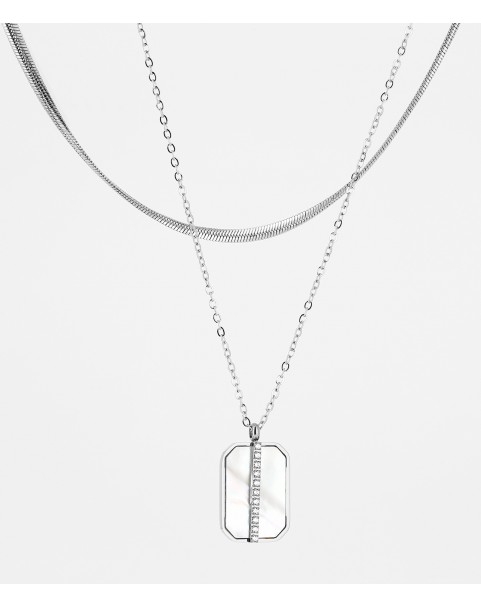 Collier Zag Nikov acier doré