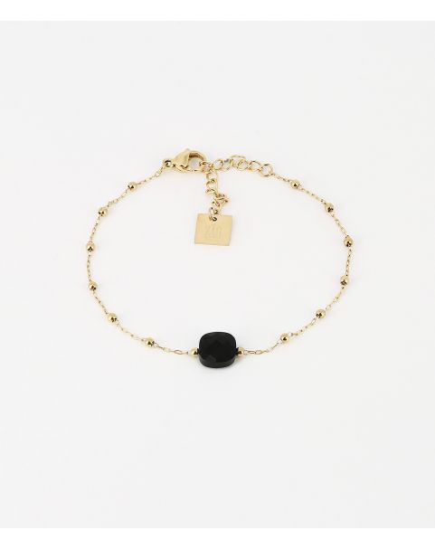 Bracelet Zag Pablo acier doré