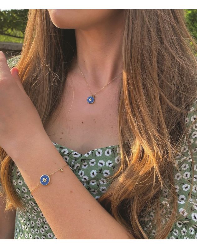 Collier Zag Sun acier