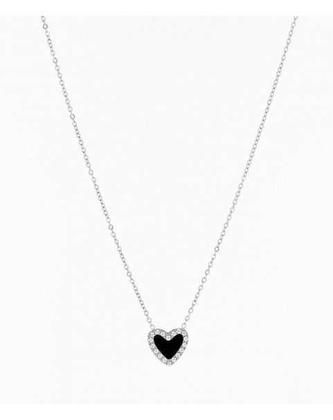 Collier Zag Michael acier doré