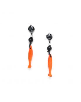 Boucles d'oreilles Nature bijoux Poisson Rouge 1 poisson