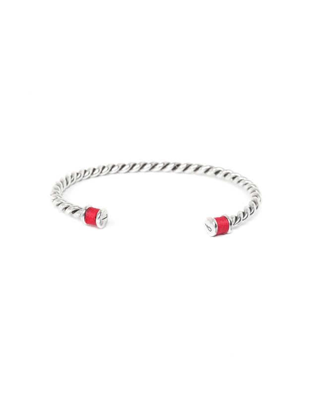 Bracelet Ori Tao Cuff twist rouge