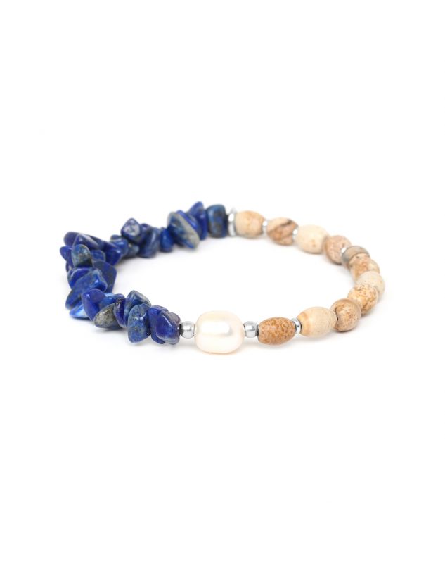 NAUTIKA bracelet extensible 50/50 Nature bijoux