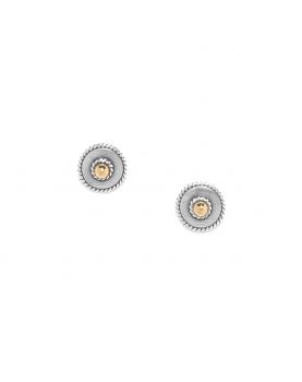 MIRAGE boucles d'oreilles puces rondes Ori Tao