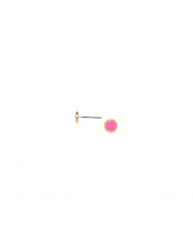 CONFETTIS Boucles d'Oreilles Puces Fuchsia Olivolga Bijoux 2