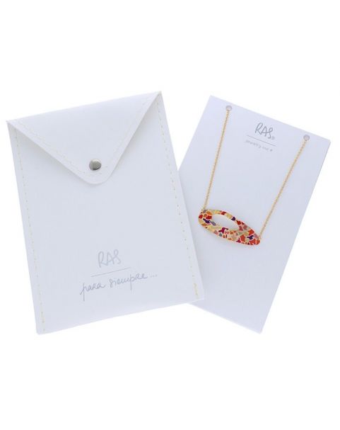 ALBA Collier Plastron Doré RAS