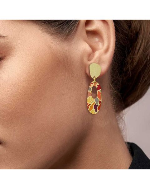 ALBA Collier Plastron Doré RAS