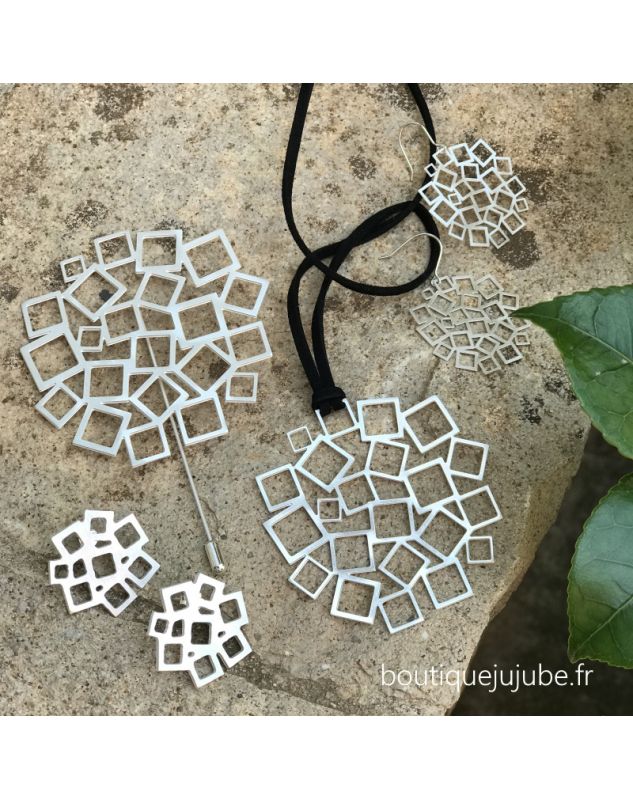 Cuadrado RAS Boucles d'Oreilles Puces