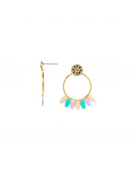 ELLA Franck Herval Boucles d'Oreilles Créoles Face 2