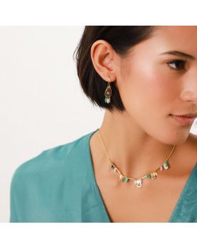ELLA Franck Herval Boucles d'Oreilles Crochet 3 Pampilles 2