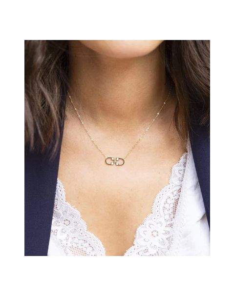 Collier Zag Mathilda Acier