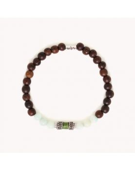 Bobine Nature Homme Bracelet Amazonite 2