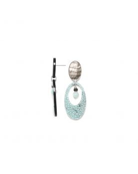 KO TAO Nature Bijoux Boucles d'Oreilles Ovales 2