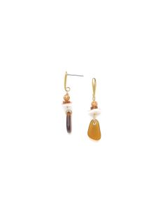 Franck Herval Joanna Boucles D'Oreilles Verre Recyclé 2