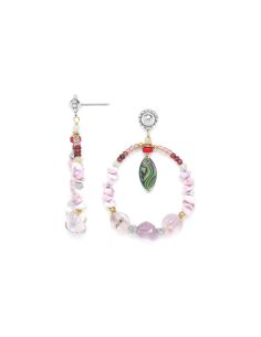 Nenuphar Boucles d'Oreilles Gitanes Simples Nature Bijoux 2