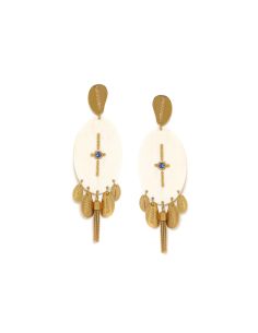 JOANNE Boucles d'Oreilles 5 Pampilles Franck Herval