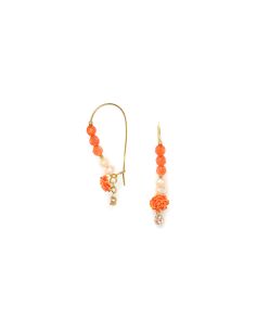 CLEA Boucles D'Oreilles Crochet xl Petit Oeillet D'Inde...