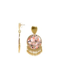 LEONA Boucles D'Oreilles Gipsy Mini Pampilles Franck Herval 2