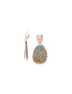 PICCADILLY Boucles D'Oreilles Clips Bleues Nature Bijoux 2