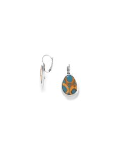 PICCADILLY Boucles D'Oreilles Dormeuses Bleues Petit... 2