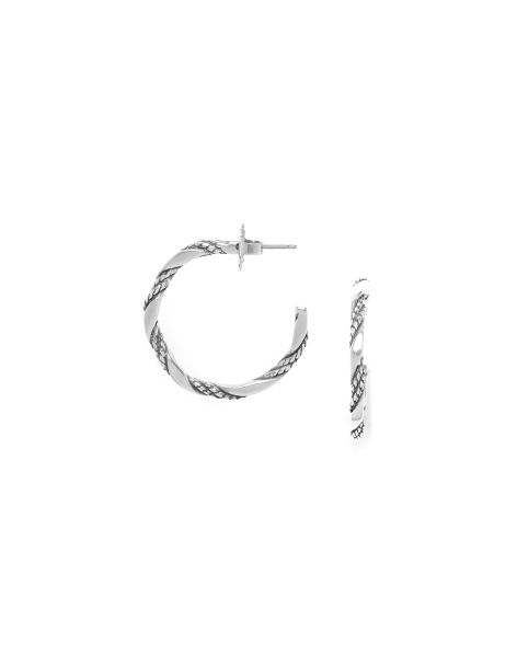 BRAIDS Boucles D'Oreilles Créoles Ori Tao