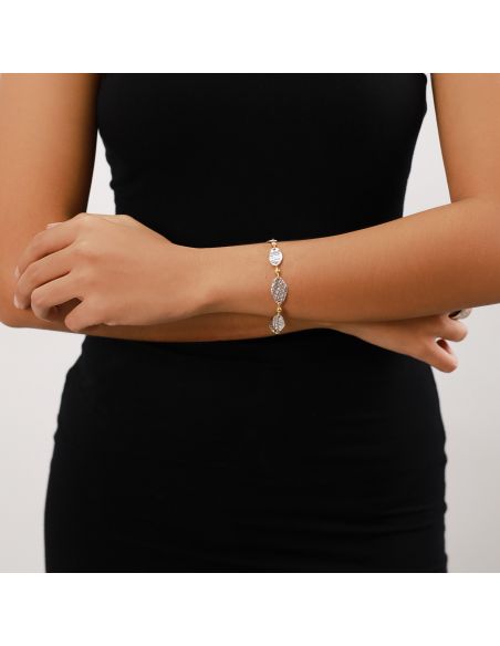 EMPREINTE Bracelet Multi Eléments Ori Tao