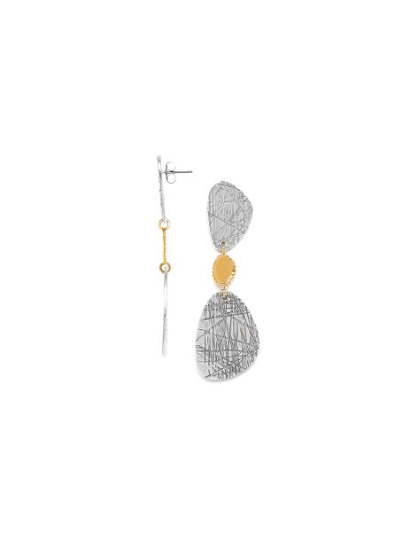 EMPREINTE Boucles D'Oreilles 3 Eléments Ori Tao 2