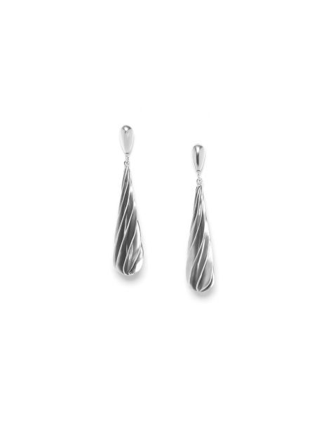 En Vrille Boucles D'Oreilles Goutte Ori Tao