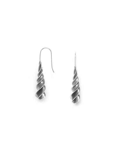 En Vrille Boucles D'Oreilles Crochets Ori Tao