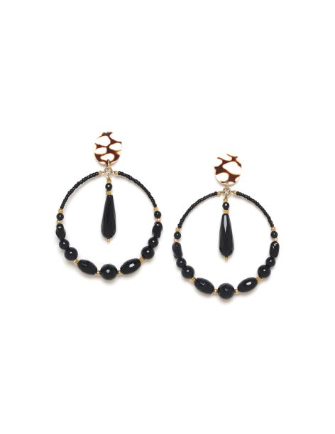 BAGHEERA Boucles D'Oreilles Gitanes Nature Bijoux