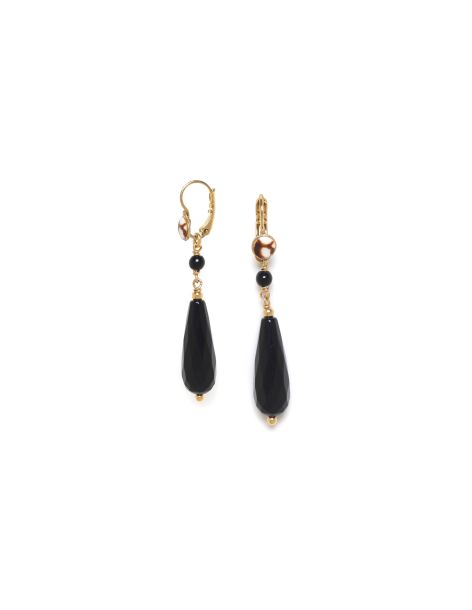 BAGHEERA Boucles D'Oreilles Dormeuses Gouttes Nature Bijoux 2