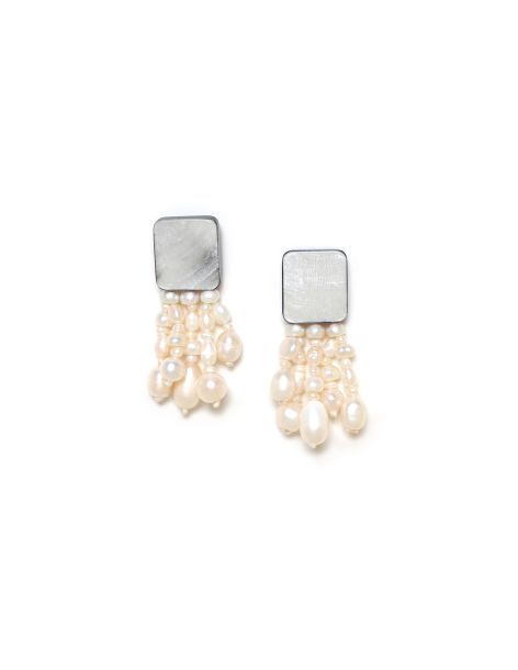 MOONLIGHT Boucles D'Oreilles Cascade Nature Bijoux
