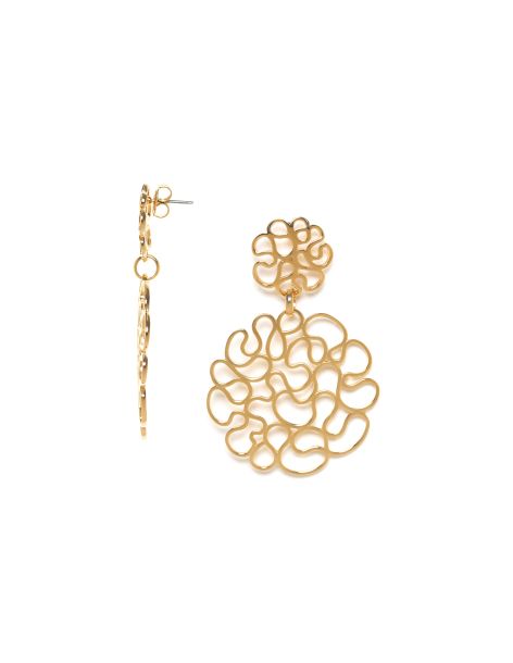TOSCANE Boucles D'Oreilles Gitanes Dorées Ori Tao 2