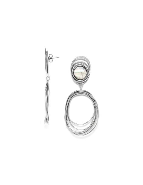 TYPHOON Boucles D'Oreilles Gitanes Argent Ori Tao 2