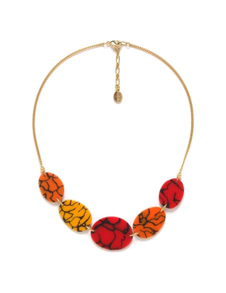 Stromboli Collier 5 Eléments Nature Bijoux