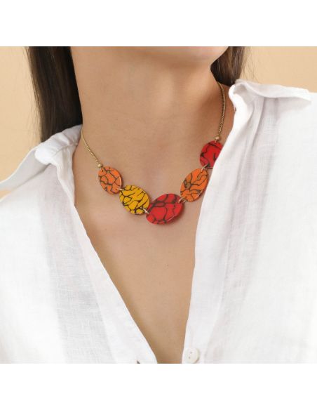 Stromboli Collier 5 Eléments Nature Bijoux