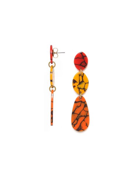 Stromboli Boucles D'Oreilles 3 Couleurs Nature Bijoux 2