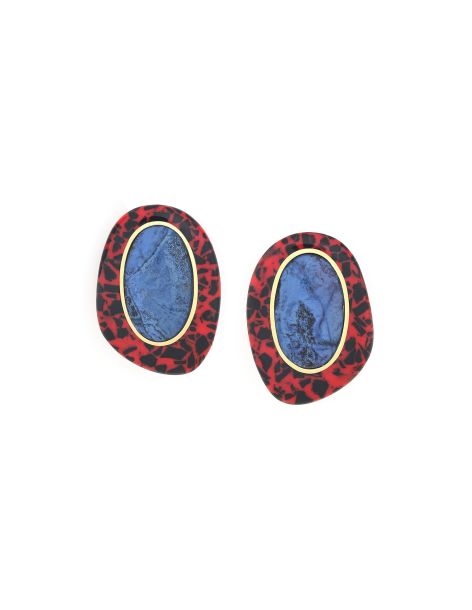 VESUVIO Boucles D'Oreilles Simples Nature Bijoux