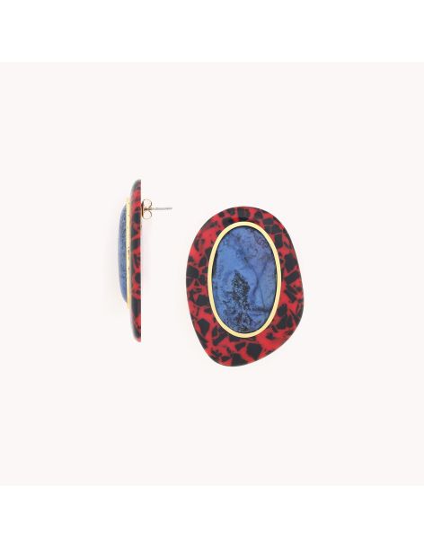 VESUVIO Boucles D'Oreilles Simples Nature Bijoux 2