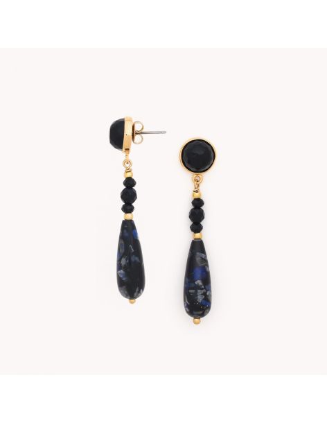 VENEZIA Boucles D'Oreilles Goutte Nature Bijoux 2